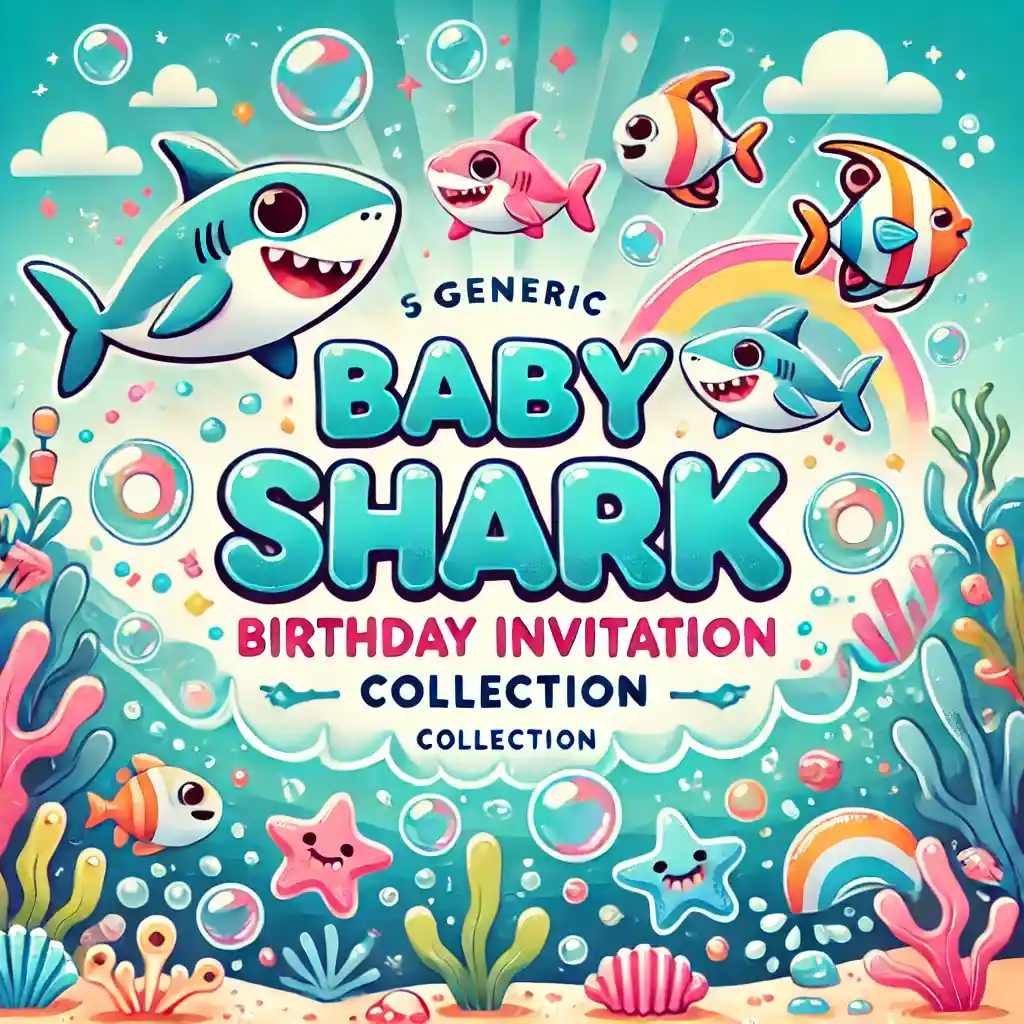 Baby Shark Birthday Theme