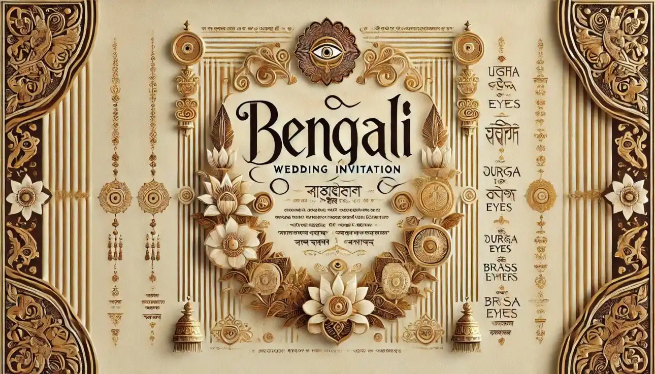 Bengali Wedding Invitation