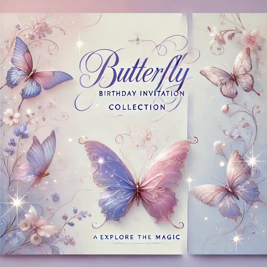 Butterfly Birthday Theme