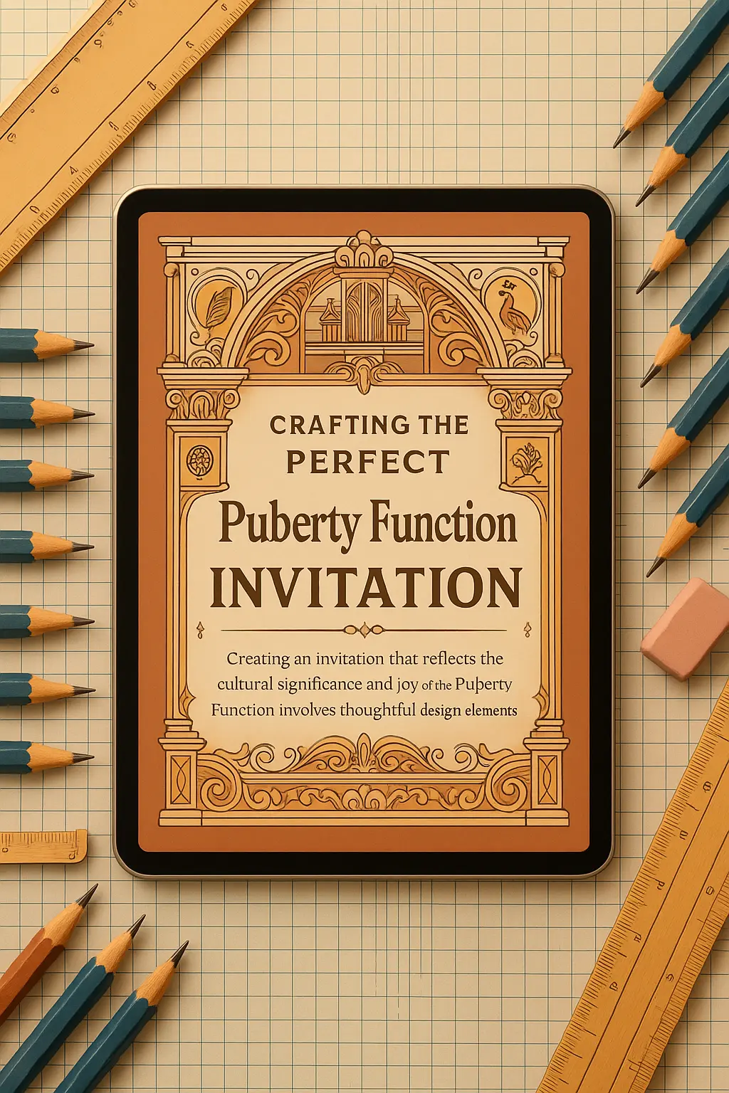 Crafting the Perfect Puberty Function Invitation
