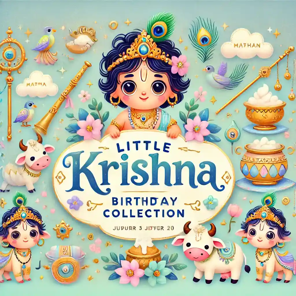 Little Krishna Birthday Theme