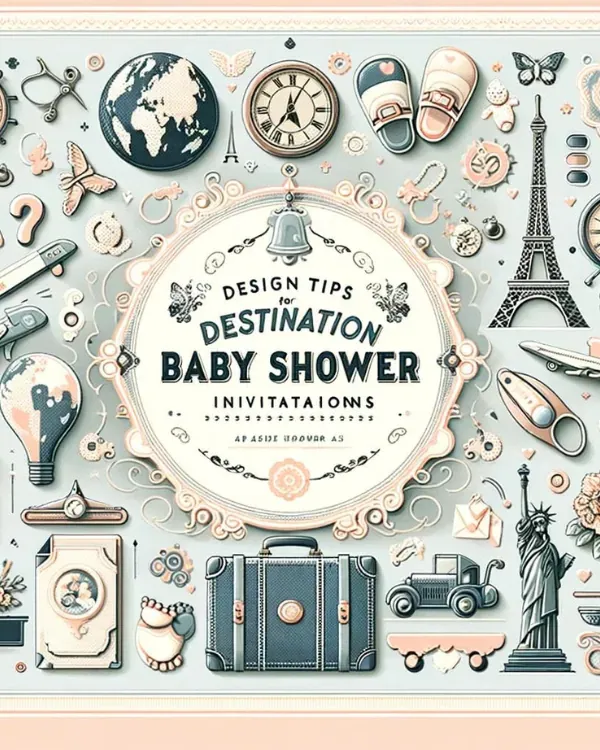 Design Tips for Destination Baby Shower Invitations