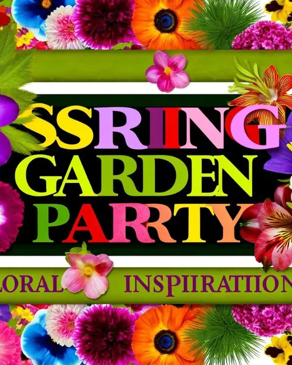Designing the Spring Garden Party Invitation 