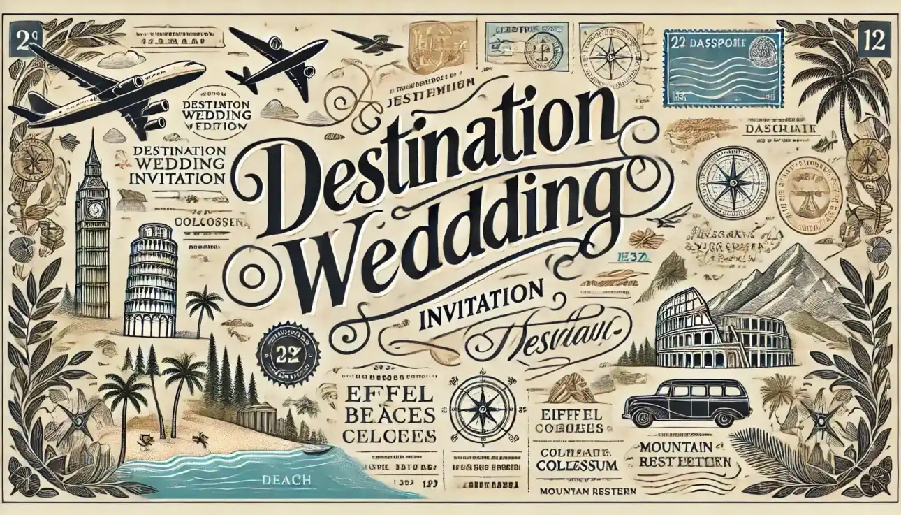 Destination Wedding Invitation