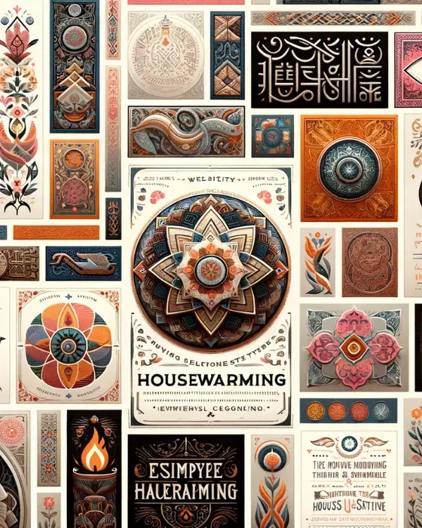 Elements of Housewarming Invitations in Various Cultures 