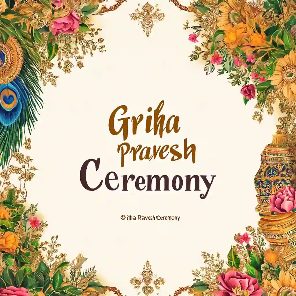 Griha Pravesh House Warming Ceremony