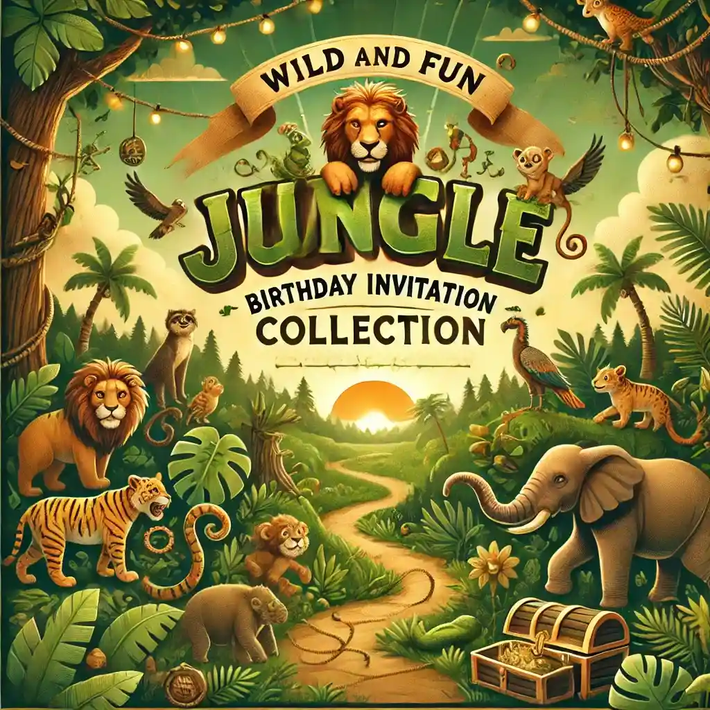 Jungle Safari Birthday Theme