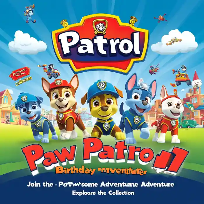 Paw Patrol Birthday Theme