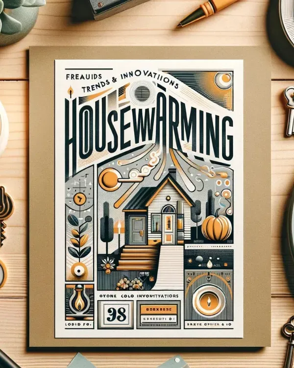 Practical Tips for Choosing Typography in Housewarming Invitations