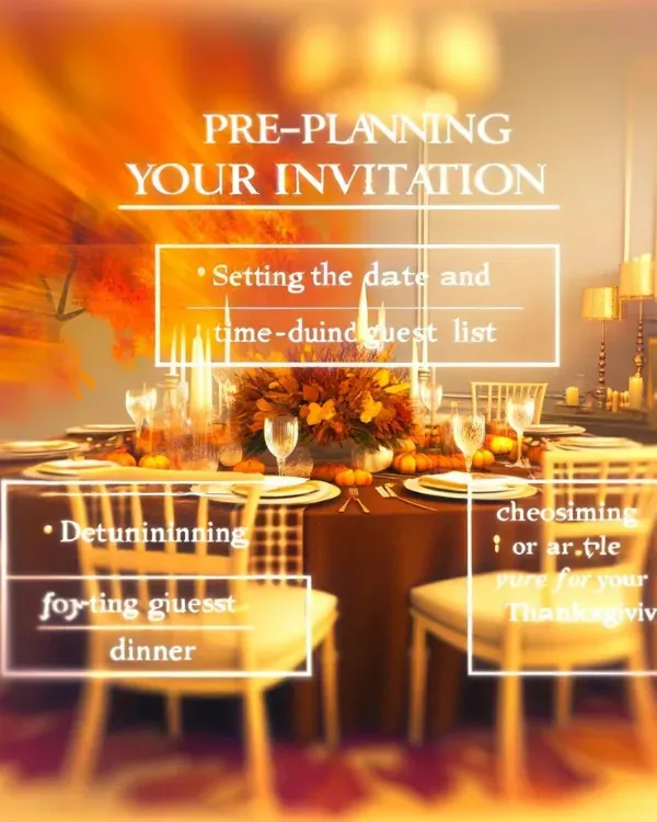 Pre-Planning Your Invitation