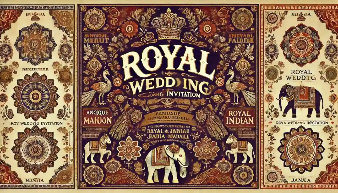 Royal Wedding Invitation 