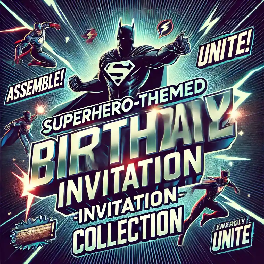 Avengers Birthday Theme